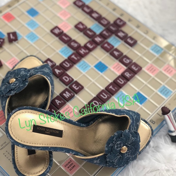 Authentic Preloved Louis Vuitton Canvass Sandal - Picture 5 of 5